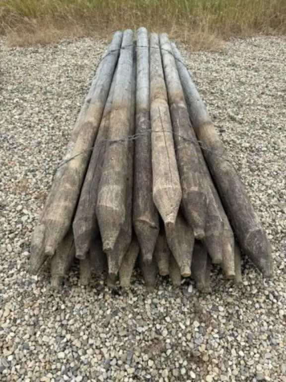 USED 4-5" x 7' Fence Posts /EACH POST