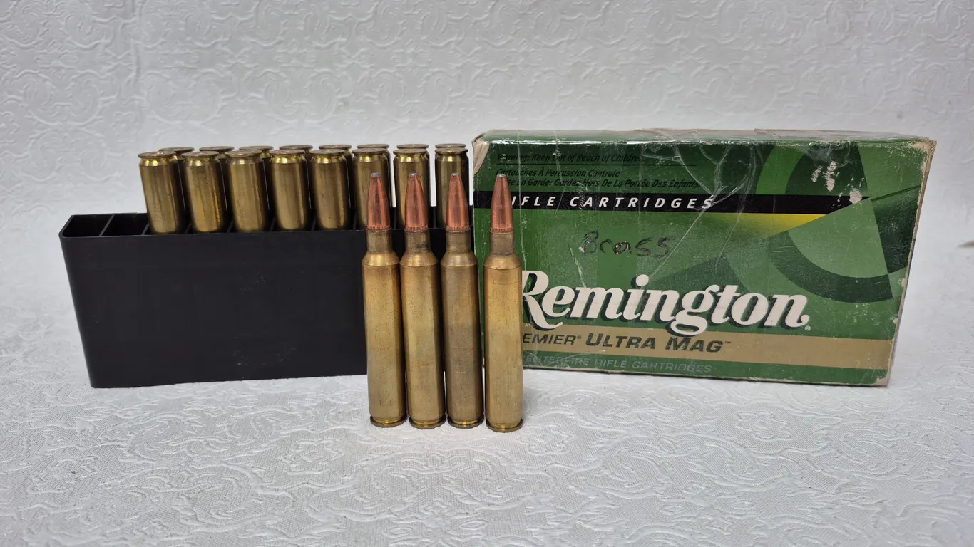 BOX OF 300 ULTRA MAG REM AMMUNITION