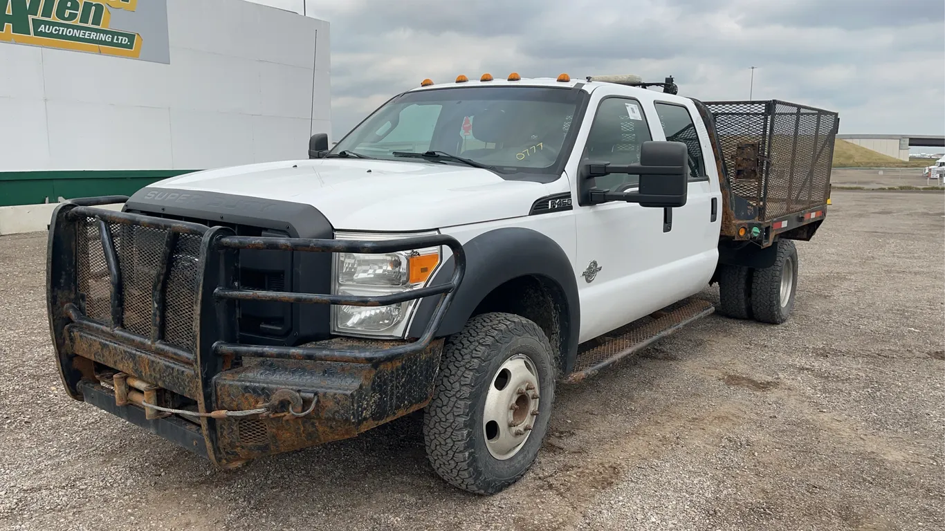2012 Ford F-450 Super Duty 4X4 S/A Deck Truck