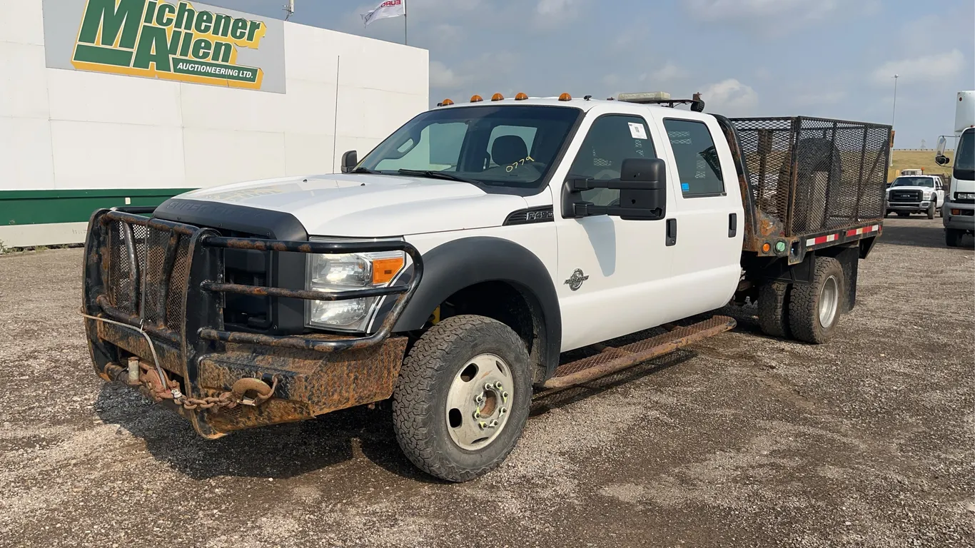 2012 Ford F-450 Super Duty 4X4 S/A Deck Truck