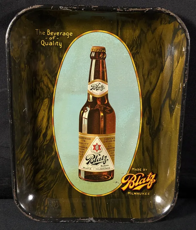 PROHIBITION ERA BLATZ BARMA BEVERAGE MILWAUKEE WISCONSIN
