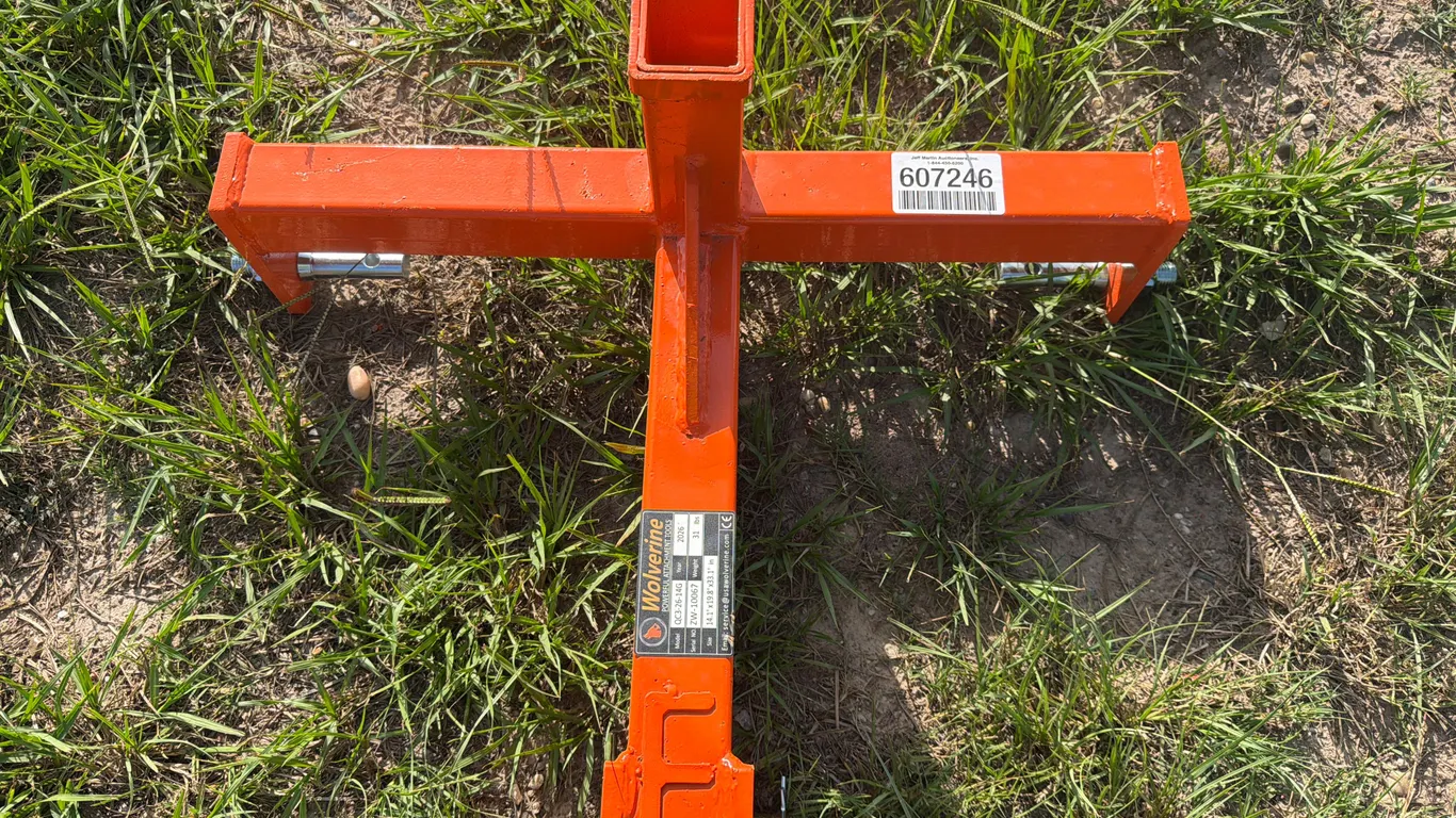 2026 WOLVERINE QC3-26-14G THREE POINT HITCH