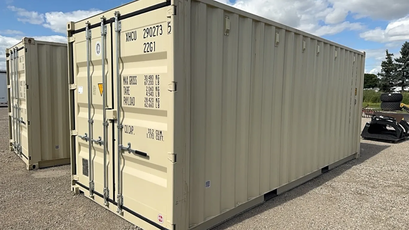 New 20'x8'x8.5' shipping container-Sales Tax