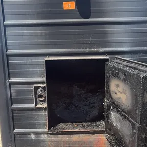 Cozeburn wood boiler, coolant 1/2 full. 75 Gallons