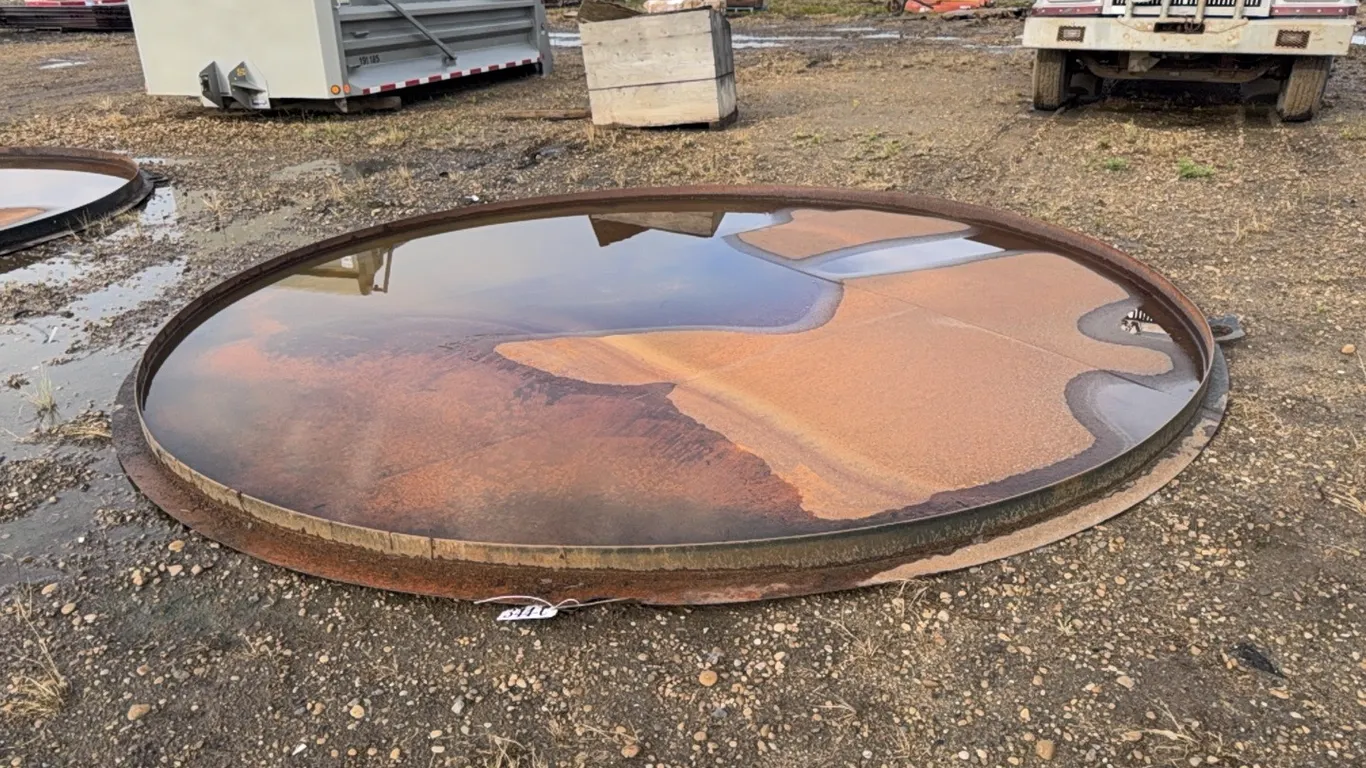 14' STEEL GRAIN BIN FLOOR