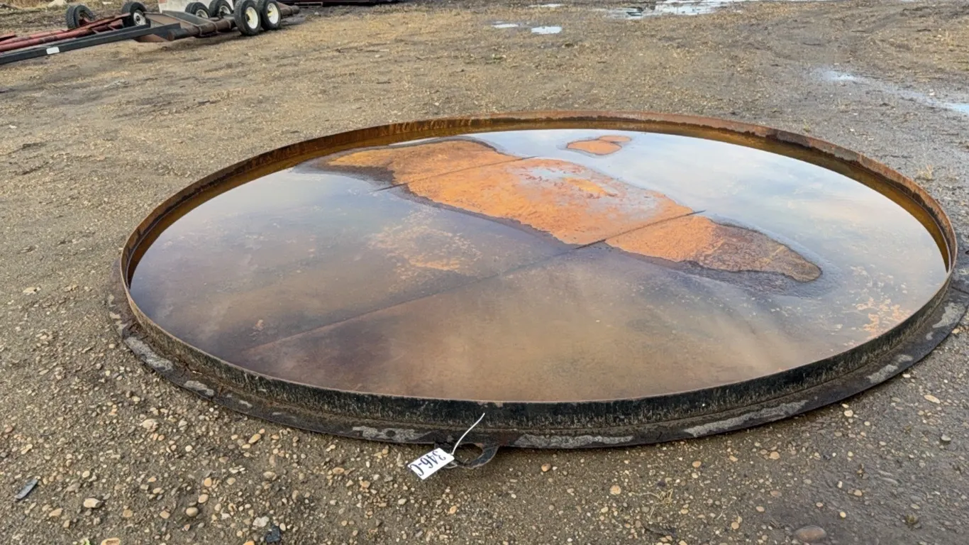 14' STEEL GRAIN BIN FLOOR