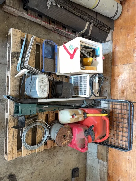 Heaters, Fuel Containers, Miscellaneous Yard and Shop
