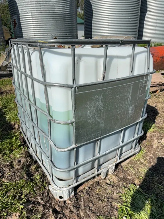 Tote of Liquid Fertilizer