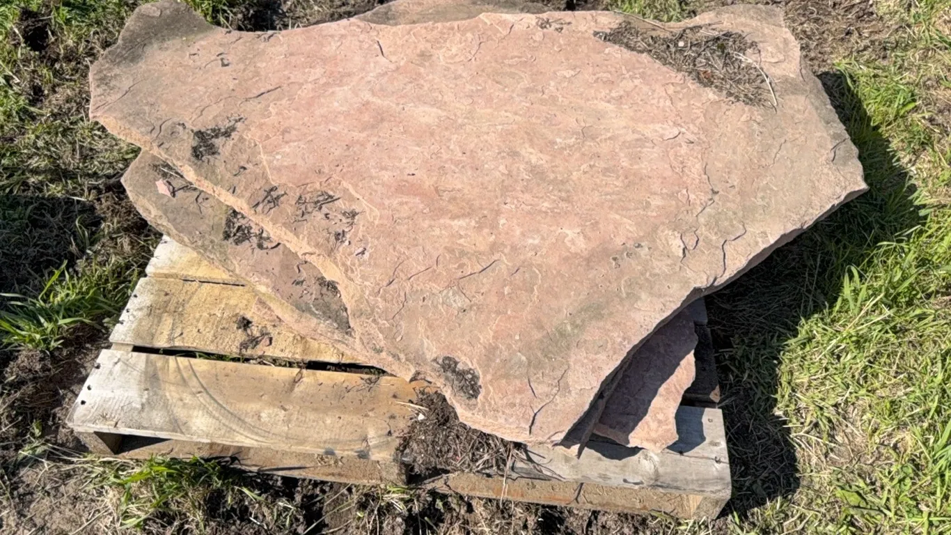 Pallet of Flat Rock, Large Pieces