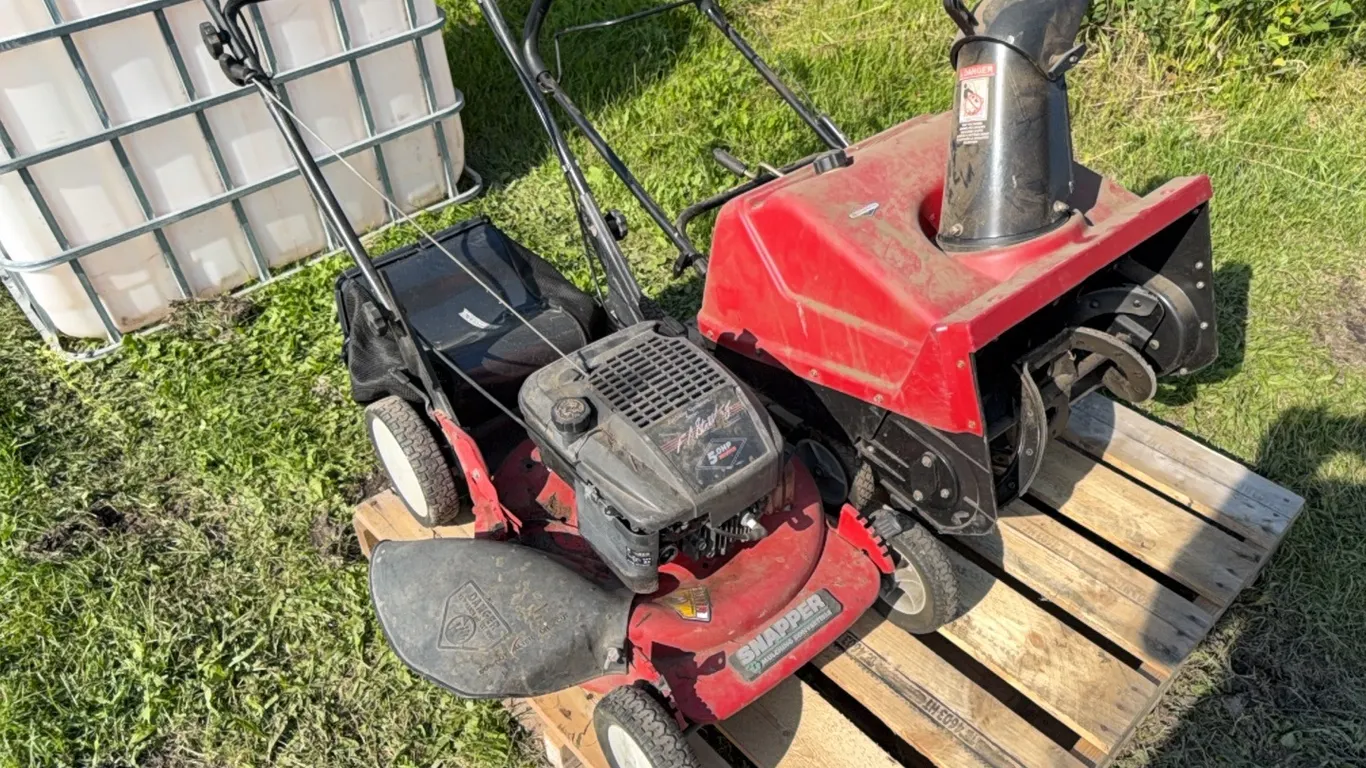 Gas Lawn Mower, Gas Snowblower