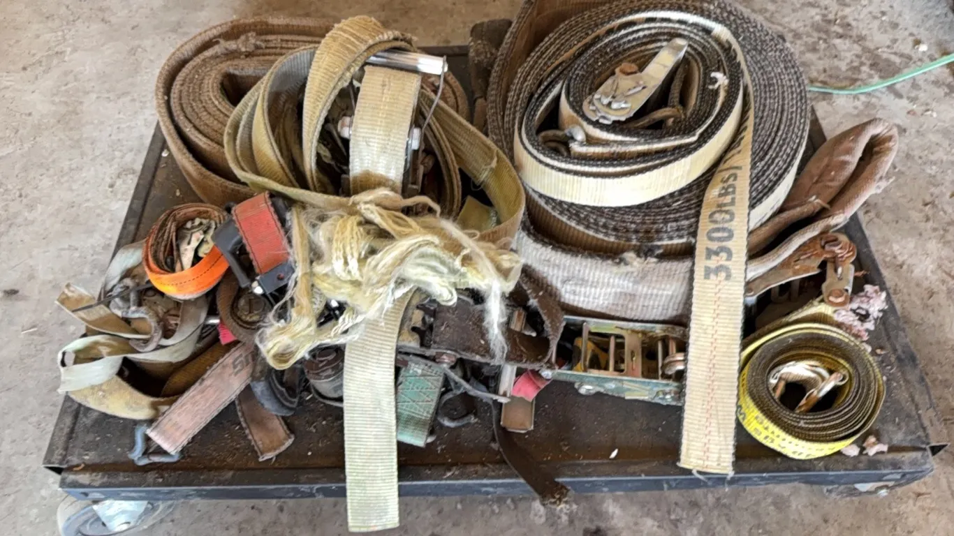 Straps and Cart