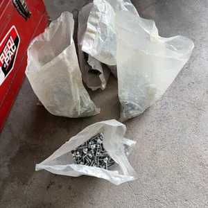 Large supply of screws, several bags full