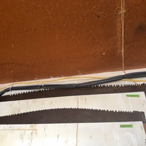 Two man saw, matching handles on both ends, very nice shape