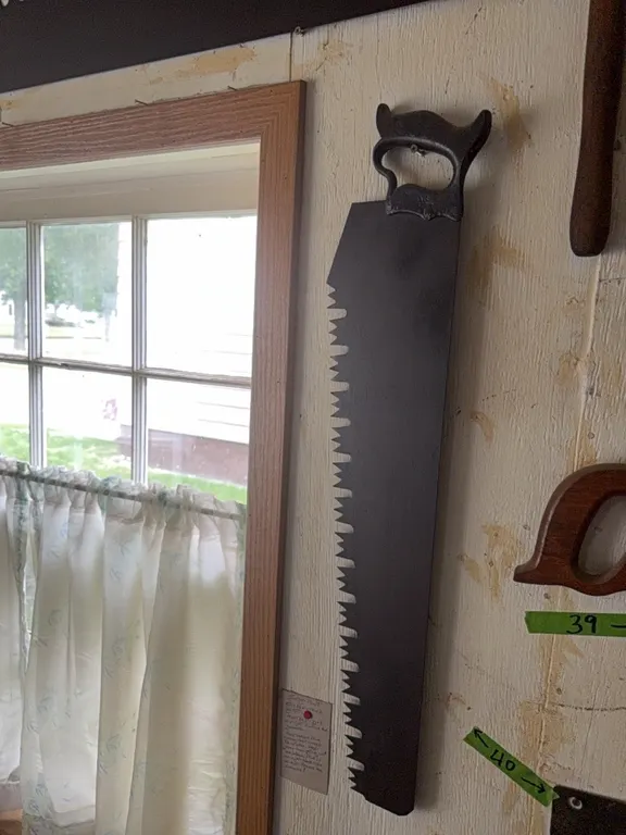 (2) Antique saws, note one is special