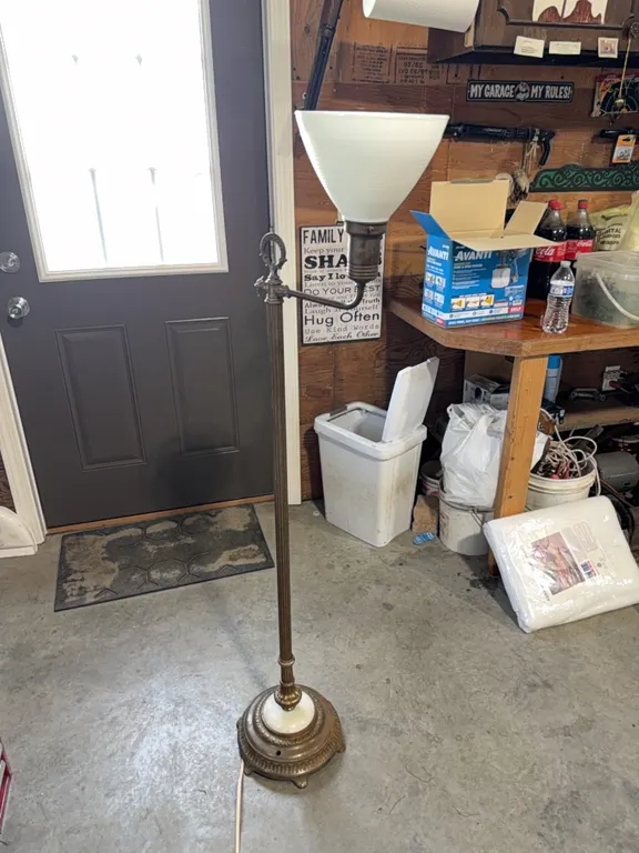 Antique floor lamp