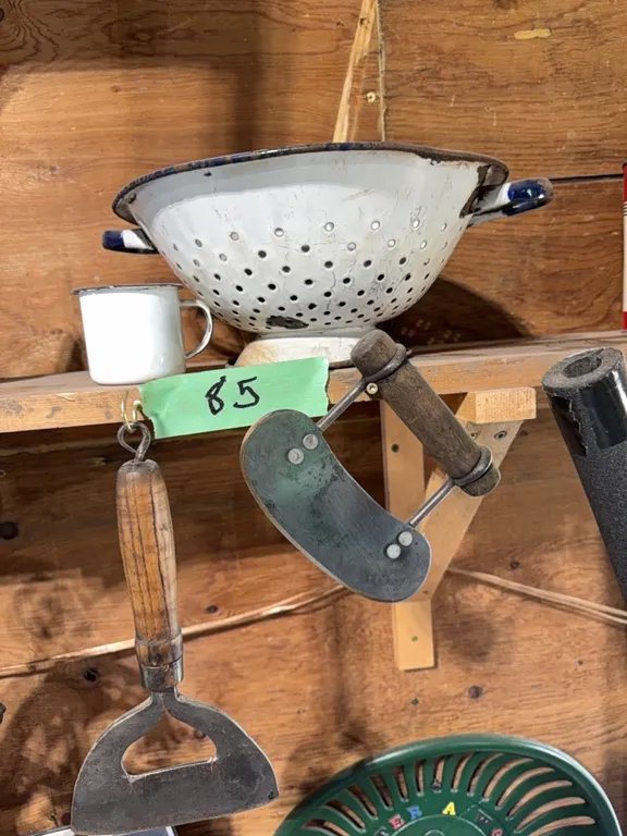 Antique scrapers and other miscellaneous