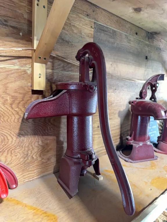Antique cistern pump