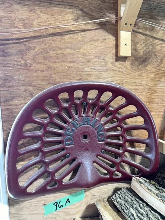 Cast Iron Deering seat