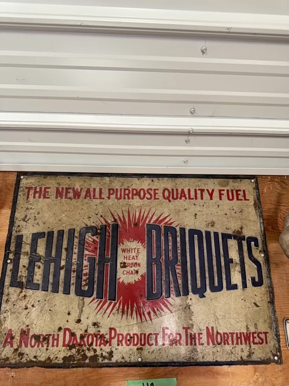 19” x 27.5” old antique sign
