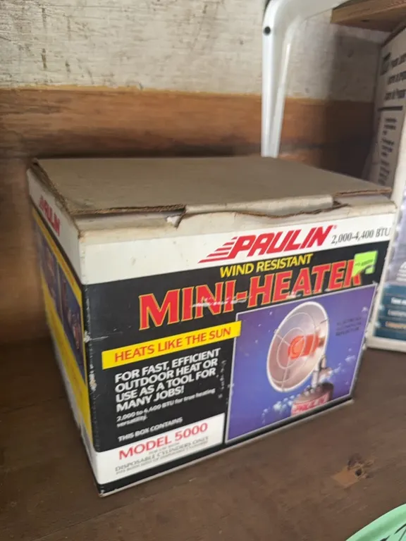 Mini-heater, brand new in box