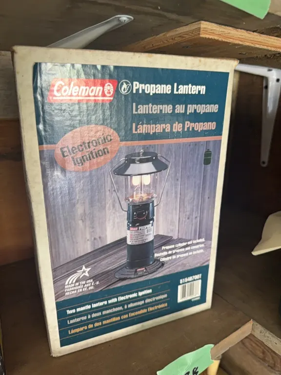 Brand new Coleman propane lantern