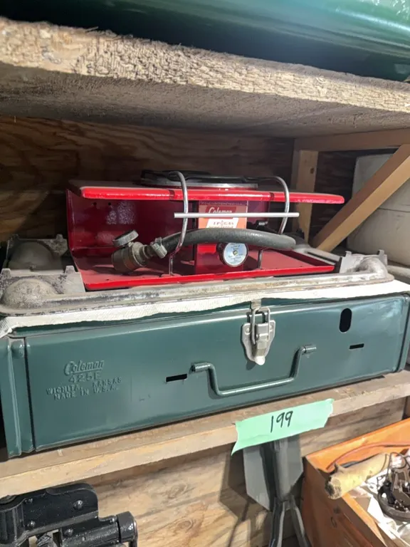 (2) Coleman camp stoves