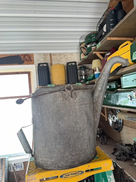 Antique watering can