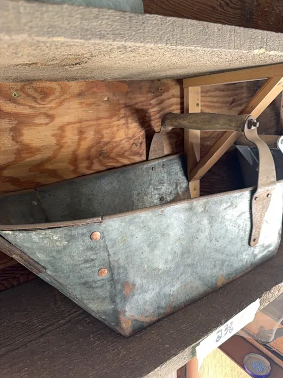 Antique grain scoop