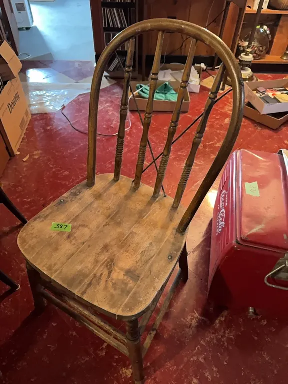 wooden chair