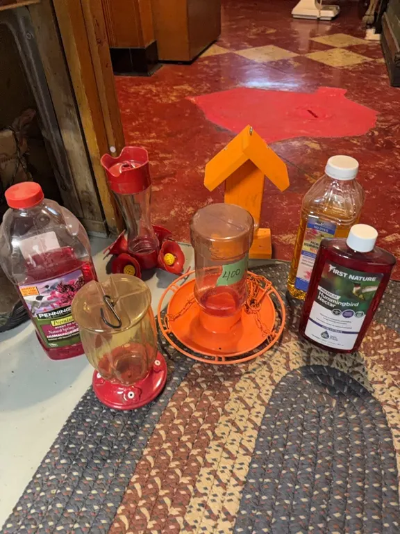 bird feeders and supplies