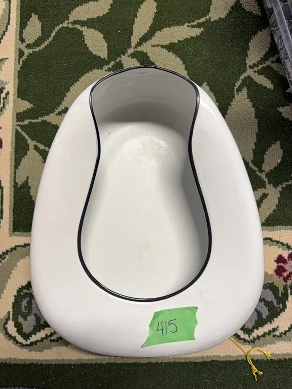 white porcelain vintage