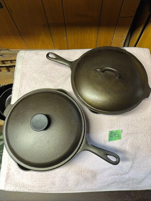 Deep dish cast iron