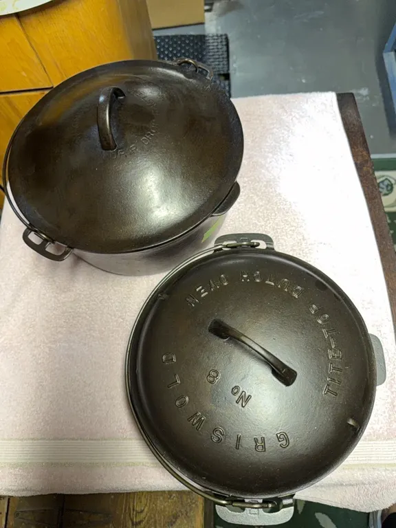 Griswold dutch oven, Wagner Drip drop baster