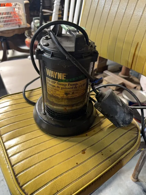 Wayne sump pump, works good