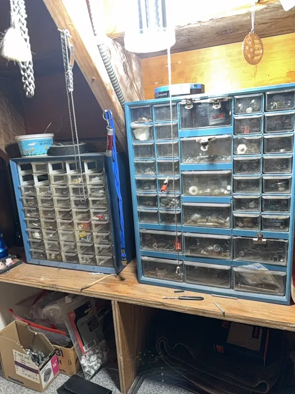 Two large organizers, both full