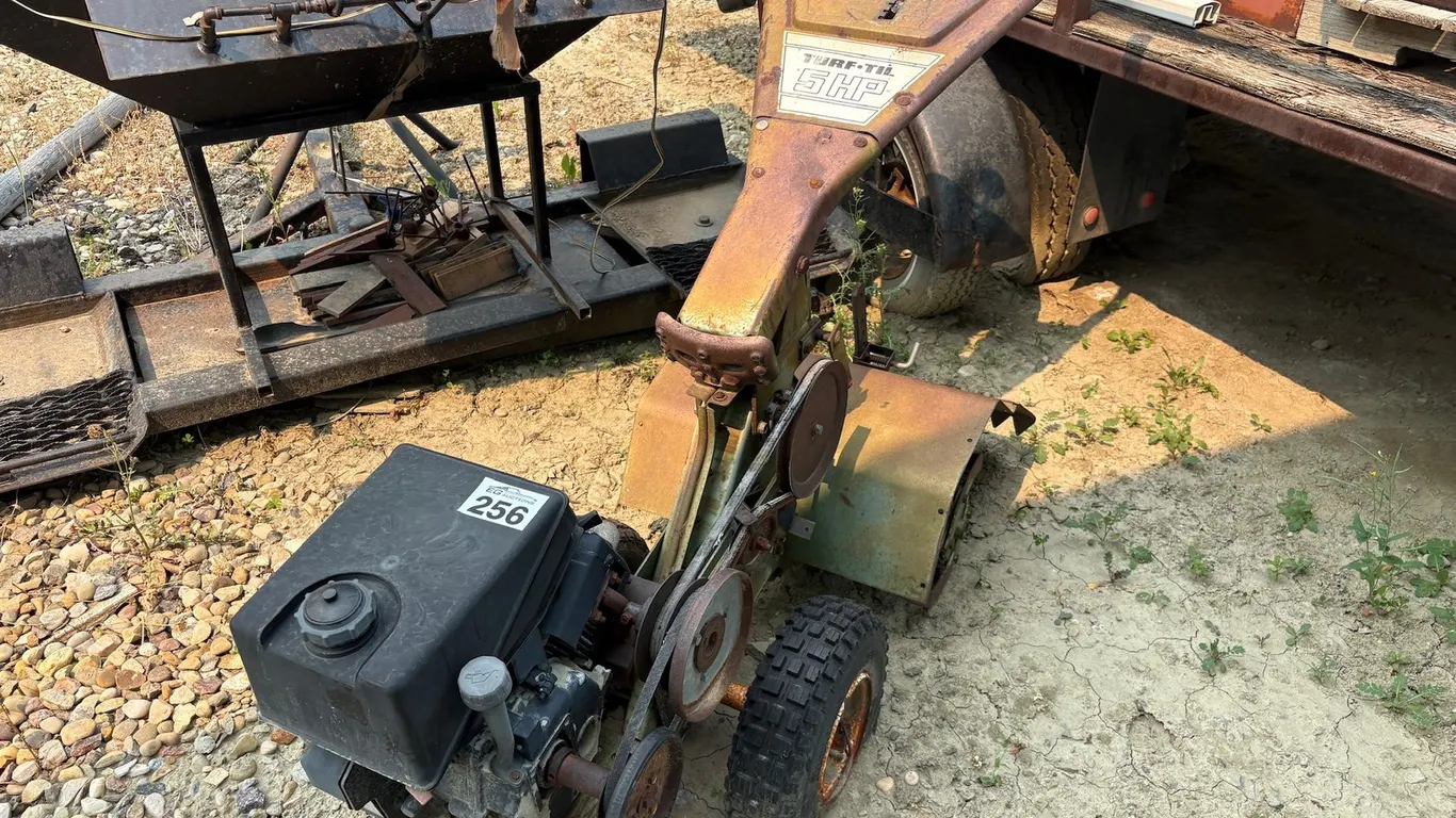 TURF-TIL 5 HP WALK-BEHIND GARDEN TILLER