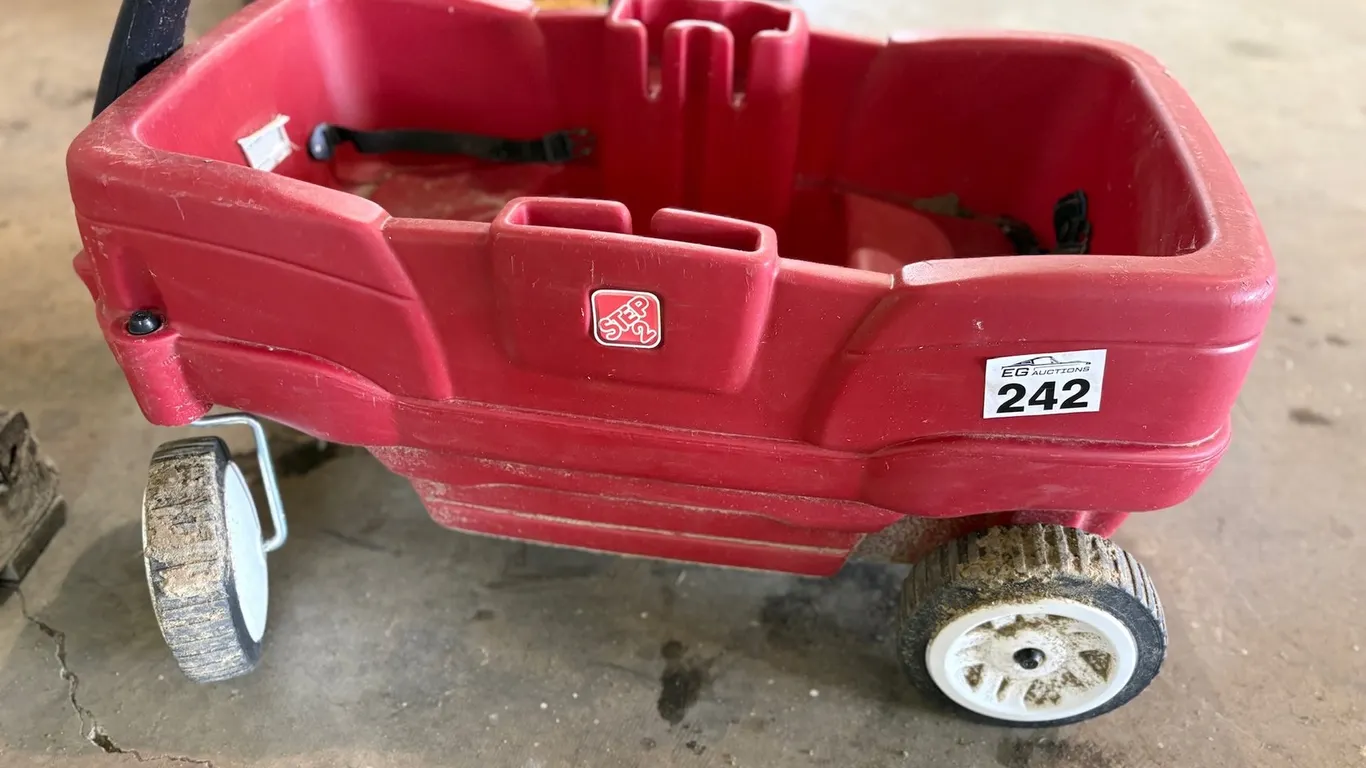 CHILD'S TWO SEATER WAGON