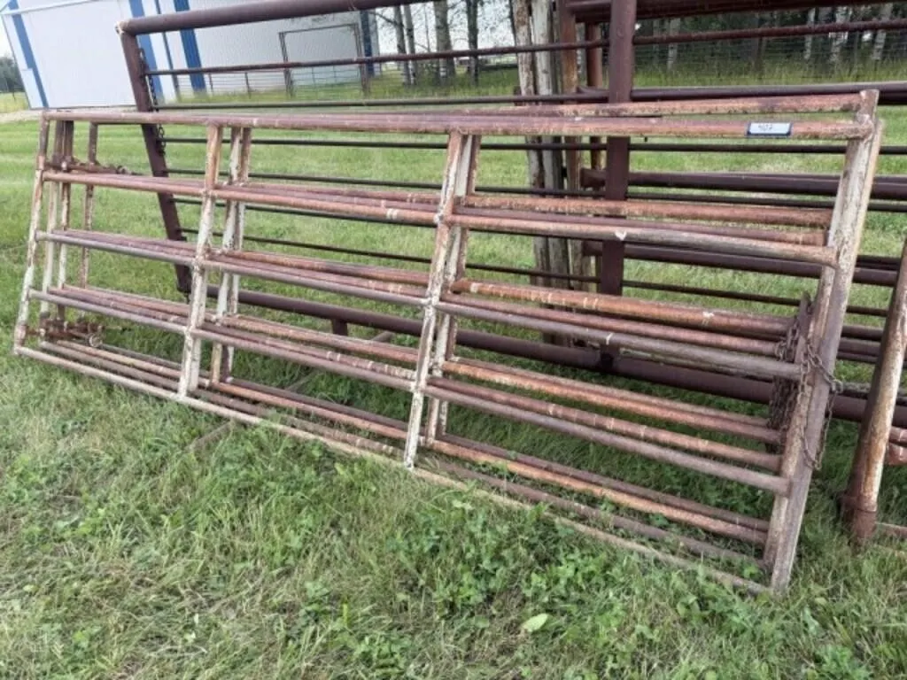 WW 12' Gates (5 - 1 1/2" Pipe, 4' H) /EACH GATE
