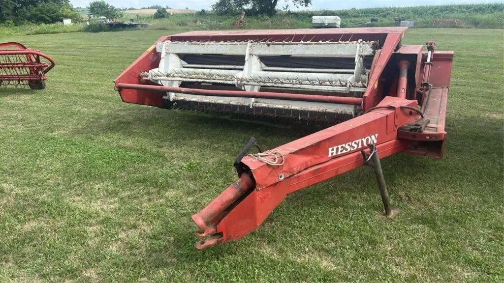 Hesston haybine