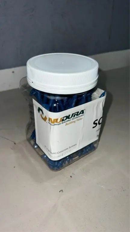 50pc 5in Concrete Screws