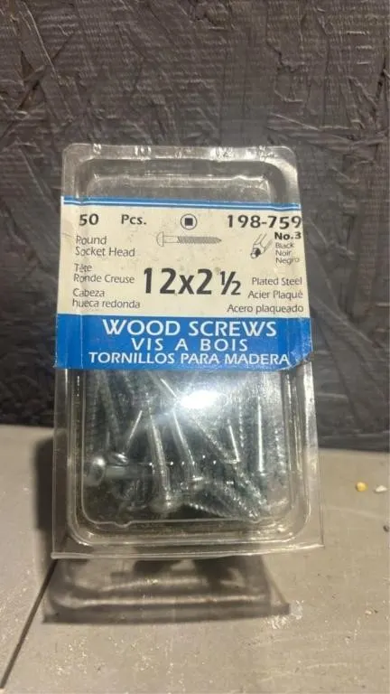 12x2 1/2 wood screws
