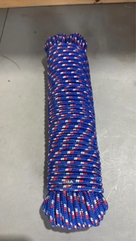 100ft 5/16in Diamond Braided Poly Rope