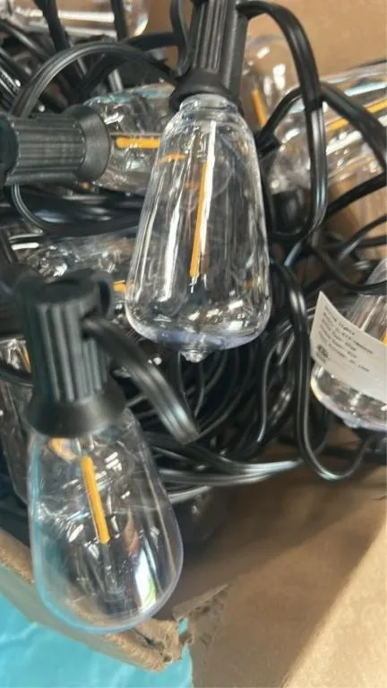 Outdoor string lights