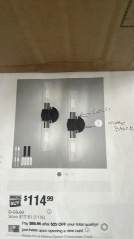 Wall sconces