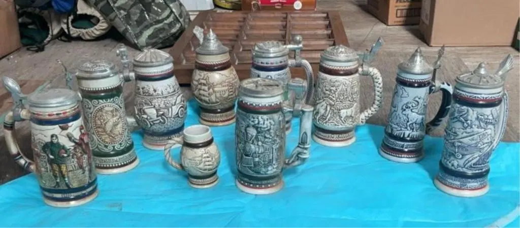 Avon beer steins