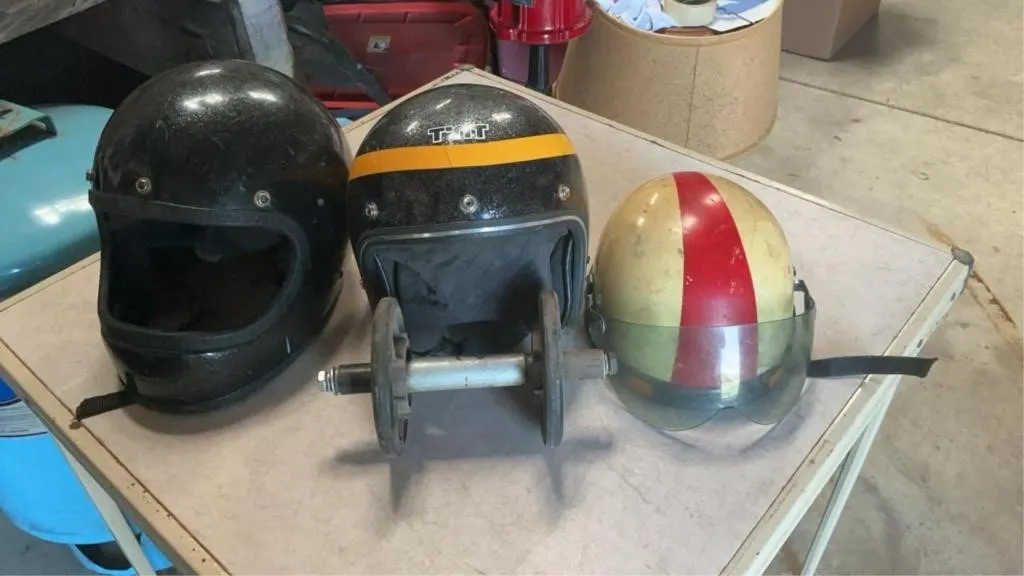 Vintage helmets