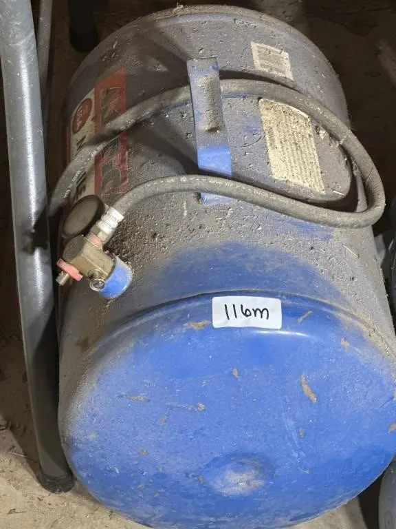 Air tank blue