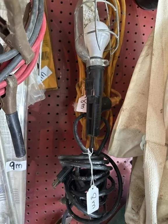 Cord with work light. 6 ft extension cord