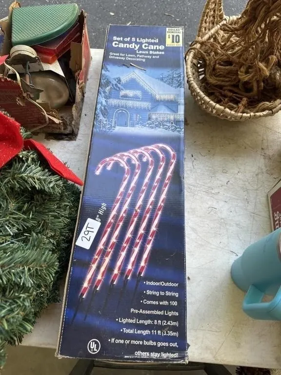 Candy cane lights