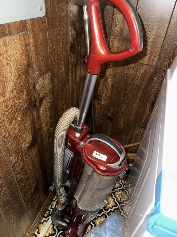 Red shark vacuum